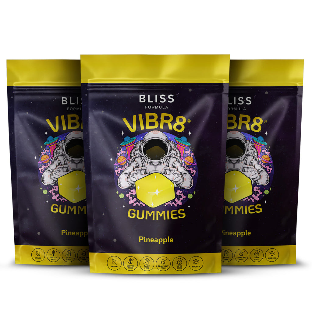 VIBR8® Gummies 15 Pieces (750mg Total Delta 8)