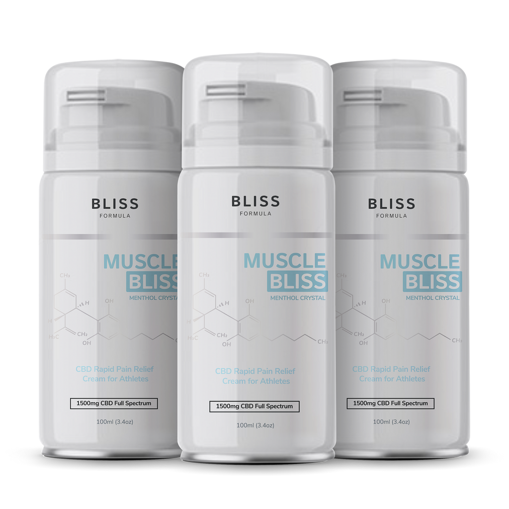 Muscle Bliss® (Sports Cream) 1500mg CBD at 100ml